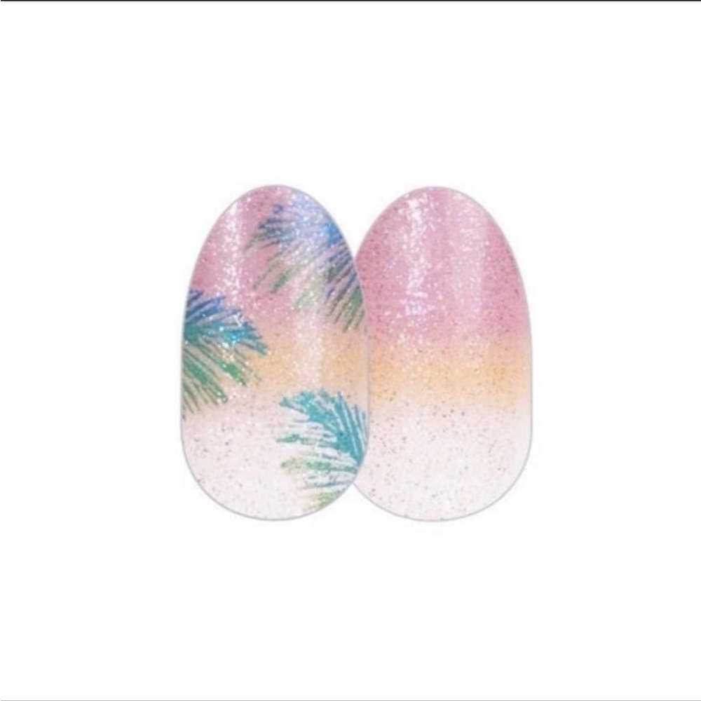 *Retired* Color Street: Cabana Breeze | Beach Tropical Palm Tree Orange Pink - Picture 10 of 11